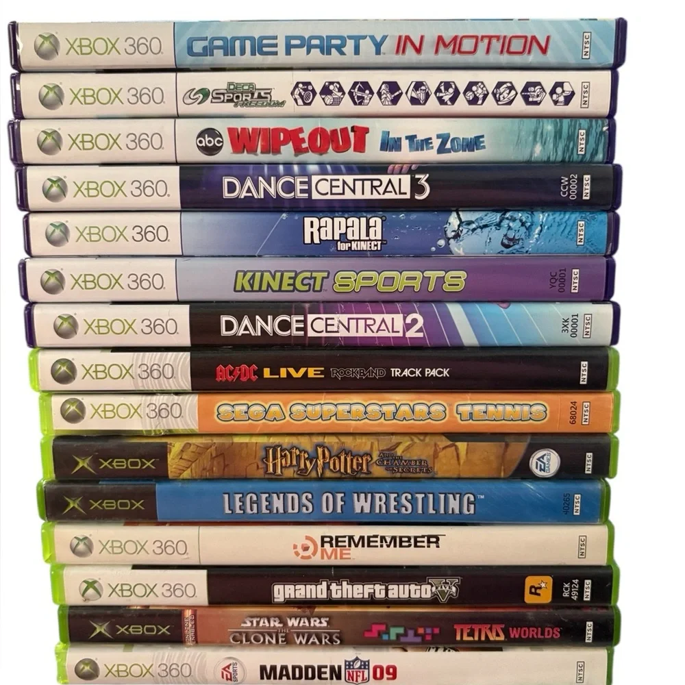 15 XBOX & XBOX 360 Video Games Lot
